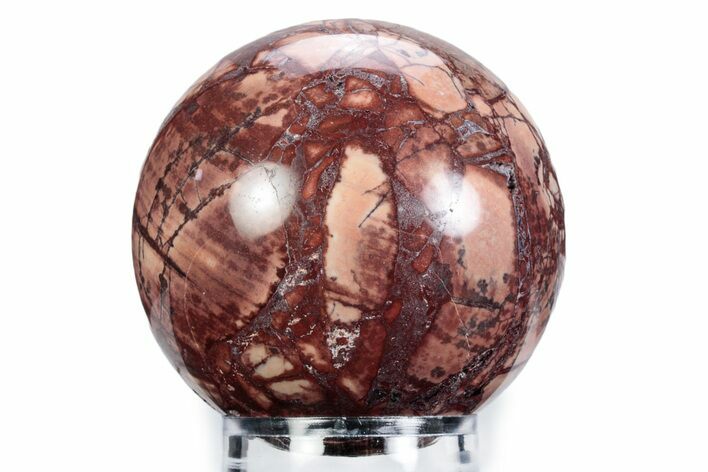 Polished Dead Ringer Jasper Sphere - Nevada #360360